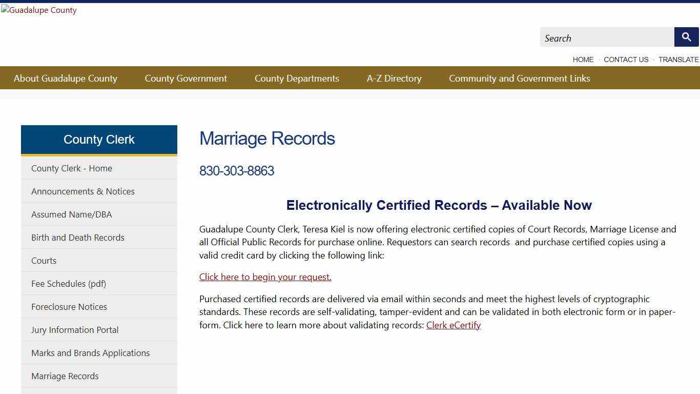 Official Records | Guadalupe County, Texas